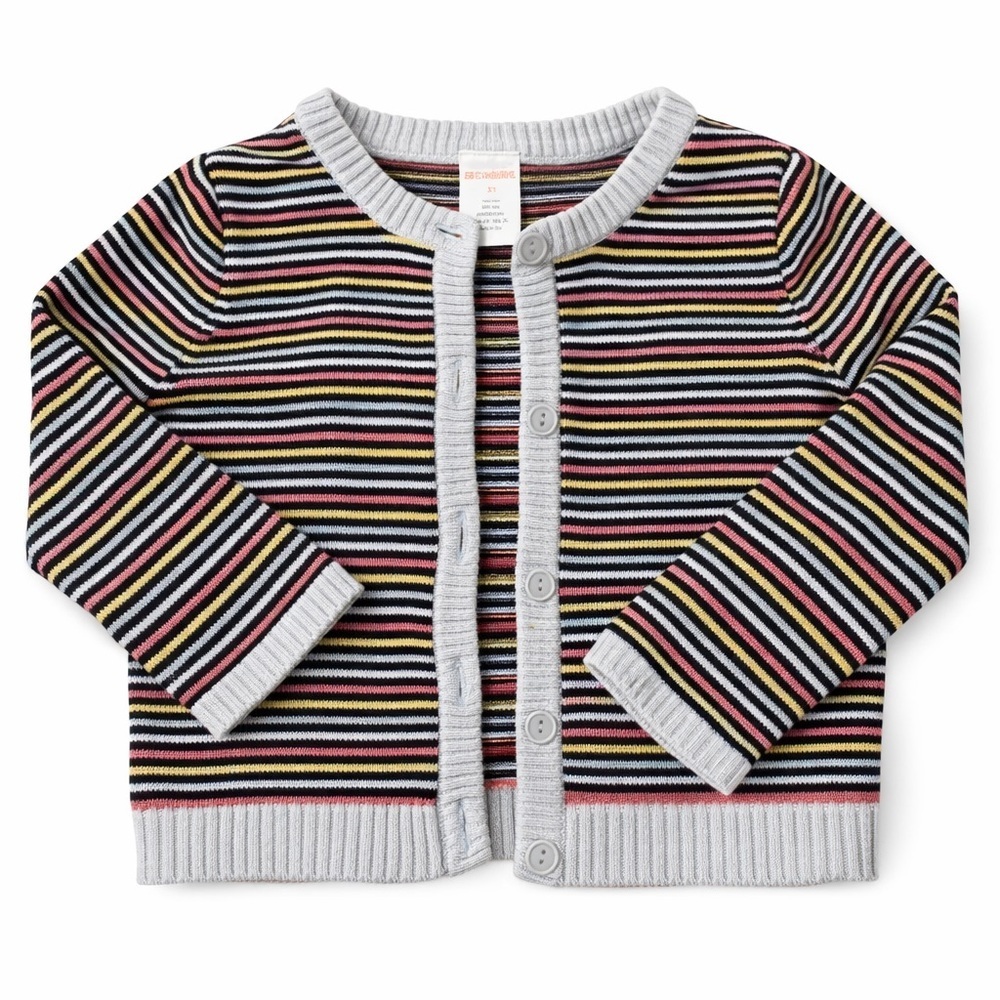 Gymboree Little Essentials Striped Cardigan Size 2T